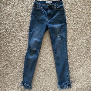 Free people distressed jeans